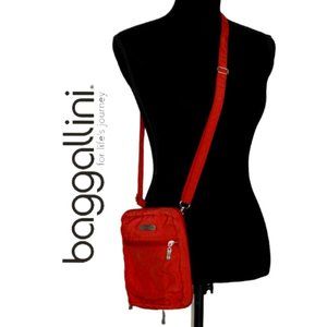 Versatile Baggallini Crossbody in Burnt Orange